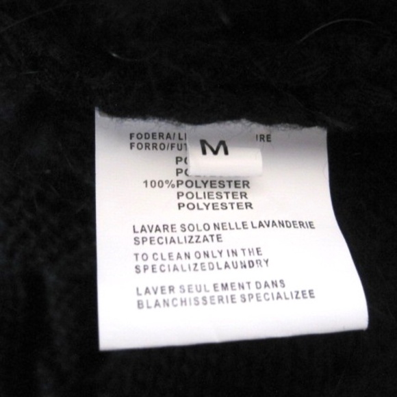 Hooded Cable Knit Poncho with Fur Detail - Picture 8 of 9